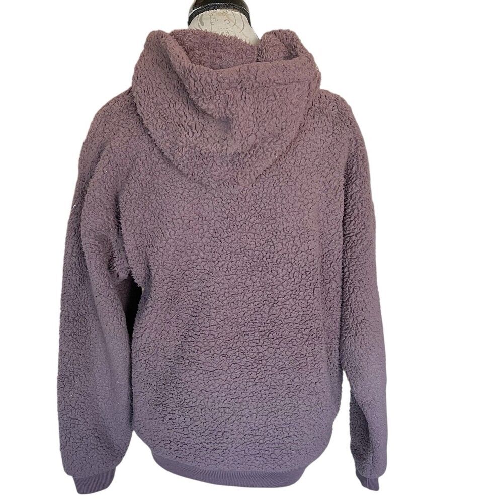 American Eagle Women’s Hoodie Fuzzy Sweater Pullover Sz XS Cozy Winter Skiing - Picture 3 of 16